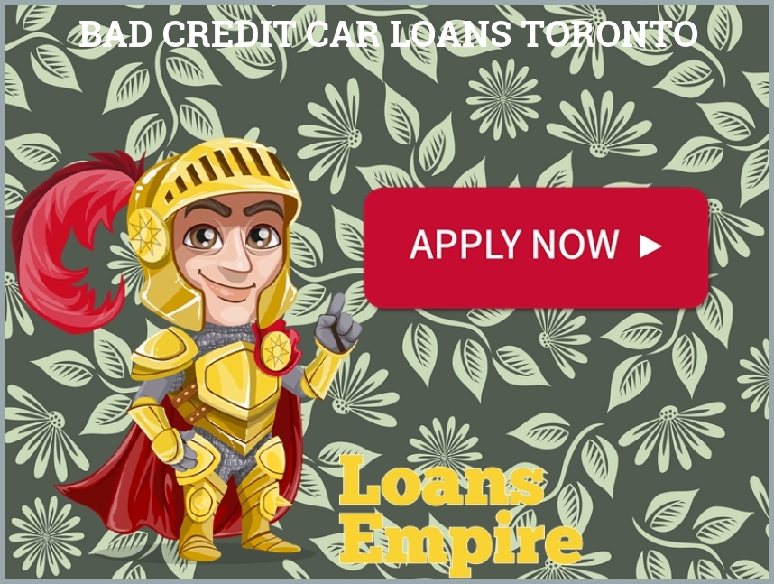 Bad Credit Car Loans Toronto