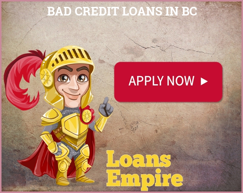 Bad Credit Loans In Bc