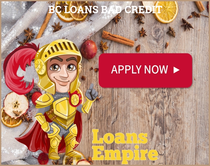Bc Loans Bad Credit