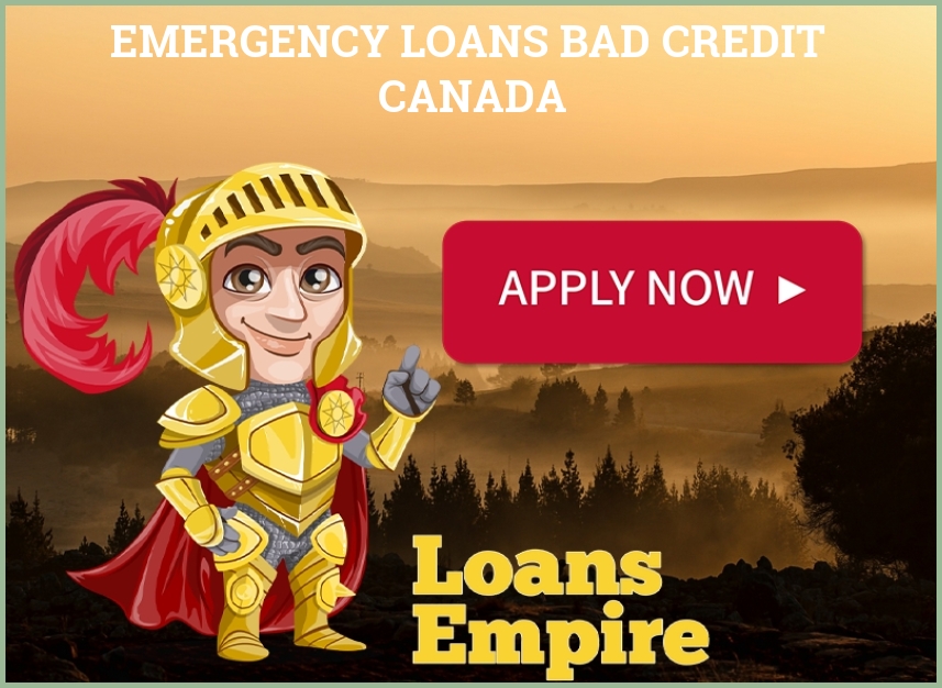 Emergency Loans Bad Credit Canada