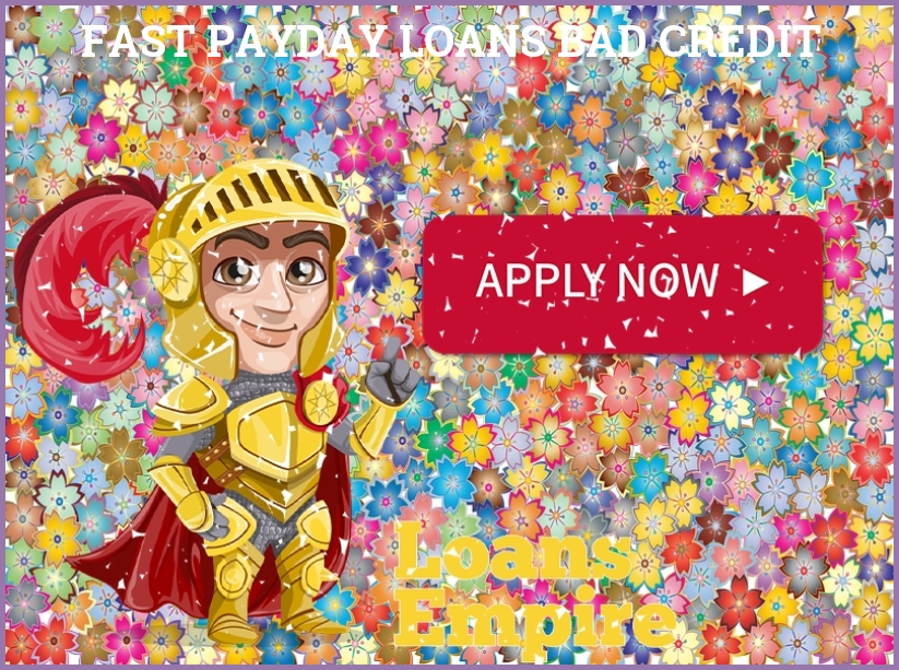 Fast Payday Loans Bad Credit