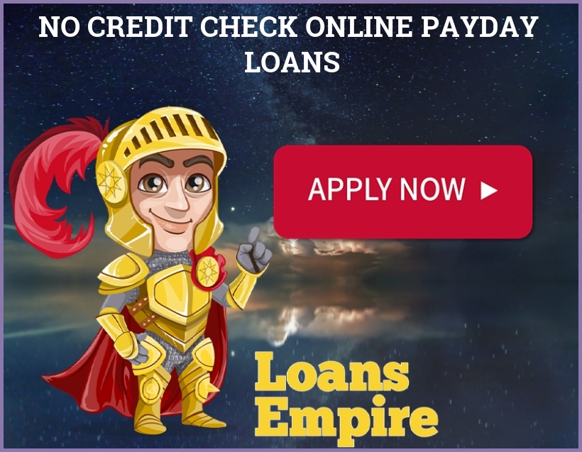 No Credit Check Online Payday Loans