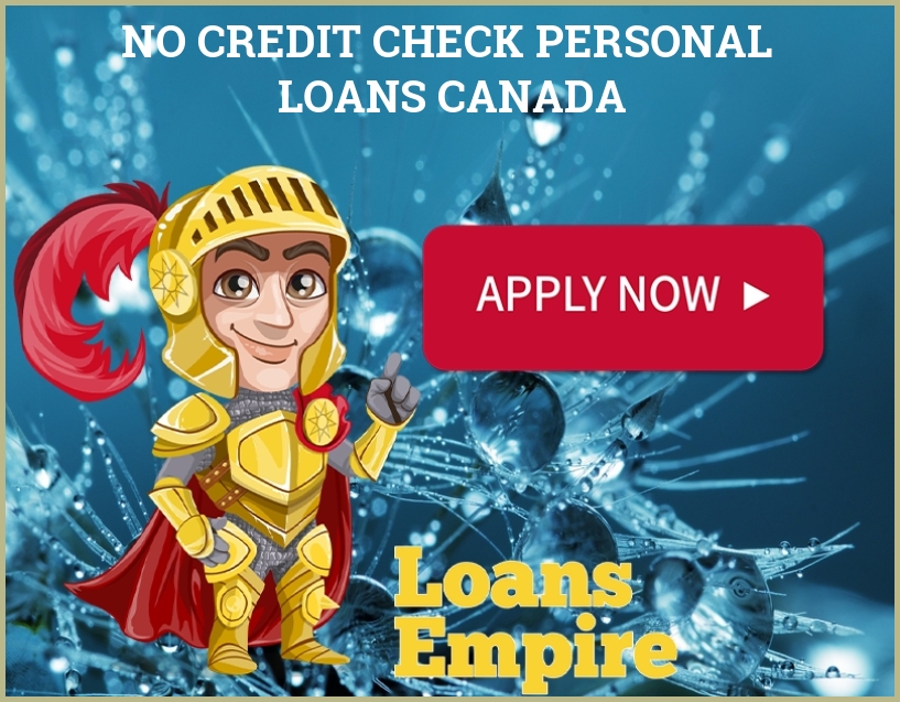 No Credit Check Personal Loans Canada