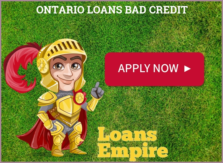Ontario Loans Bad Credit