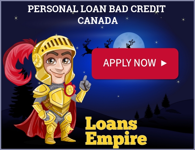 Personal Loan Bad Credit Canada